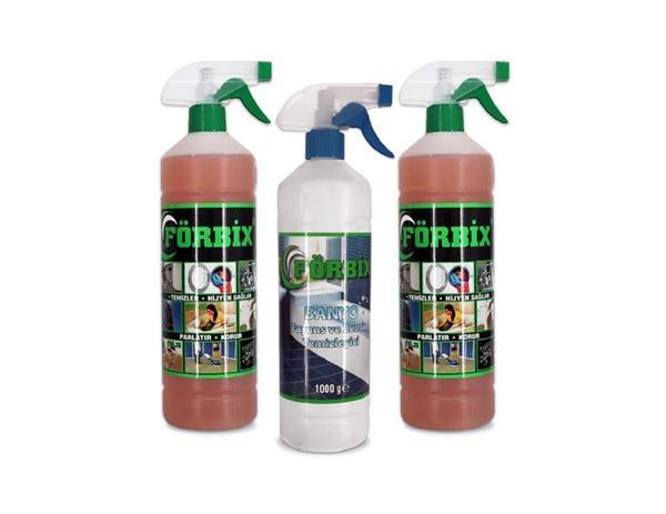 FORBİX 3 LÜ PAKET 2 FORBİXGTS35 VE 1 BANYO TEMİZLEYİCİ - Image 1