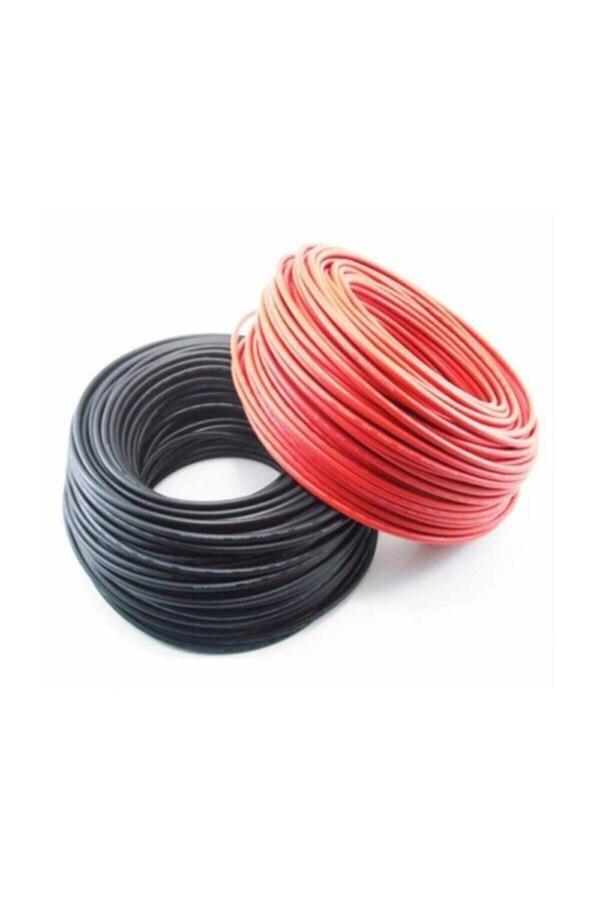 Alkan 6 Mm2 Solar Kablo 10Mt Kırmızı Ve 10Mt Siyah (Tüv, Çift Izoleli) - Image 1