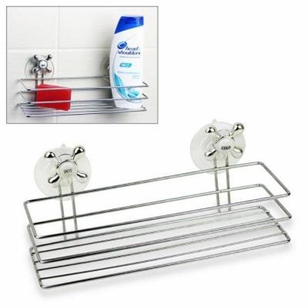 Banyo Organizeri - Çok Amaçlı Dörtgen Vantuzlu - Image 1