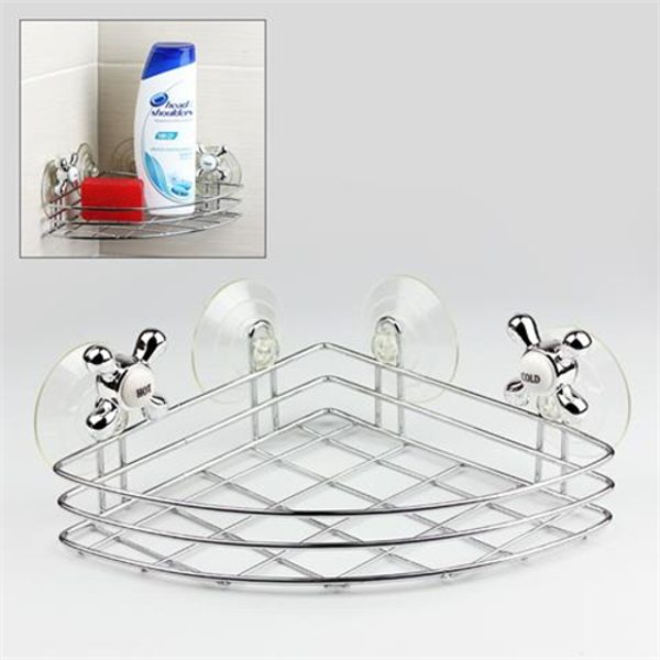 Banyo Organizeri - Çok Amaçlı Köşe Organizer Vantuzlu - Image 1