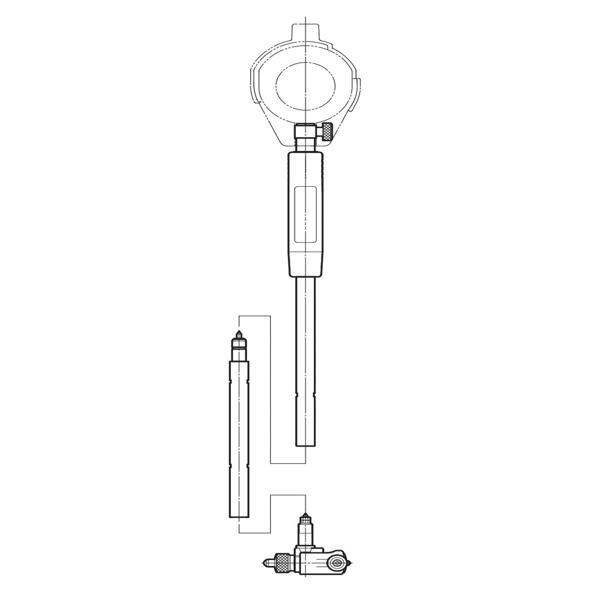 18-35 SİLİNDİR KOMPARATÖRÜ UZATMA 250mm - Image 1