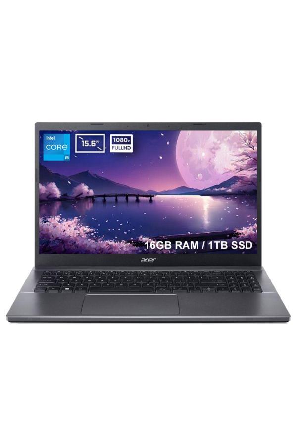 Extensa 15 NX.EGYEY.007v2 EX215-55 i5-1235U 16GB DDR4 1TB SSD 15.6 inç Full HD FreeDos Laptop - Image 1