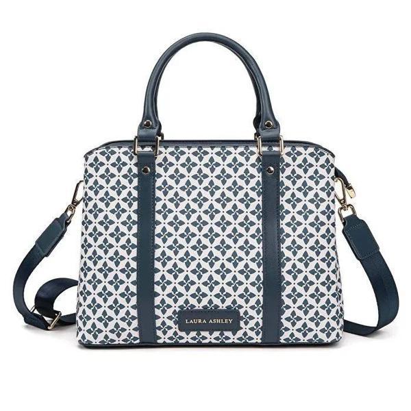 Laura Ashley LA0092010493-079 Lacivert-Beyaz Kadın Çanta - Image 1