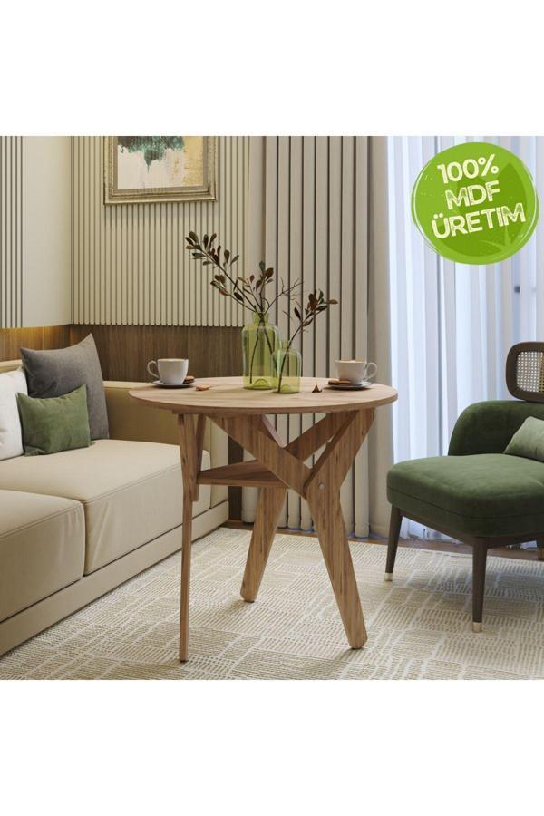 Ankara Orman Ürünleri Çok Amaçlı Sehpa Masa - %100 Mdf - Ayarlanabilir Ayaklara Sahip, Hem Masa Hem Sehpa Olarak Kullanım - Image 1