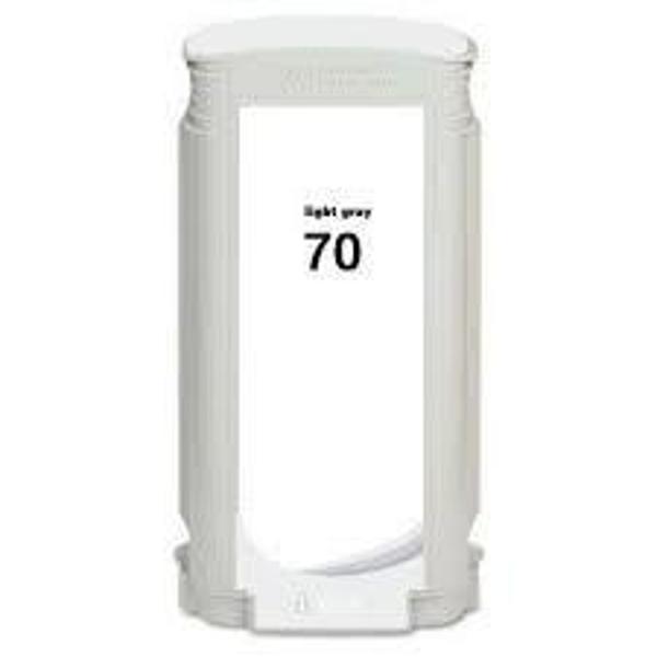 HP 70 C9451A Light Gray DesignJet Z2100, Z3100, Z3200, Z5200, Z5400İthal Muadil Mürekkep Kartuş - Image 1
