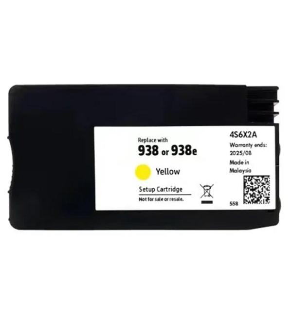 HP 938/4S6X7PE Sarı  Muadil Mürekkep Kartuş HP Pro 9720 9730 - Image 1