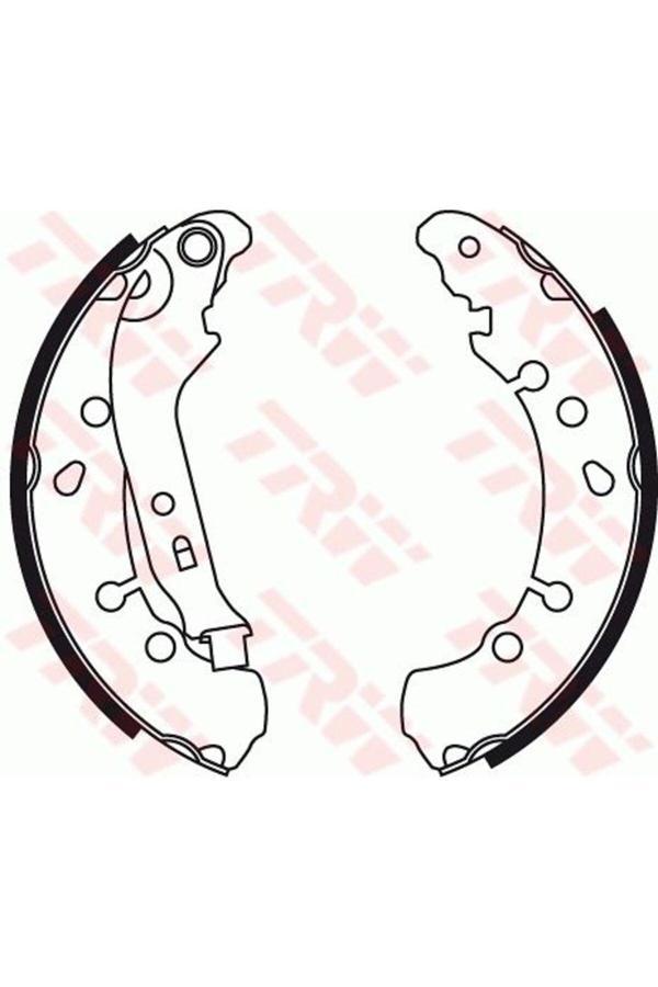 Trw Arka Pabuç Balata Yarıs 1.3 Vvti-1.33 Vvti-1.4D-4D 06 11 203X38 - Image 1