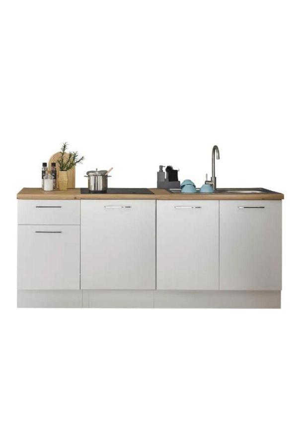 T Designo Agora Mutfak 4 Kapaklı-1 Çekmeceli Alt Modül -180 Cm - Tezgah Dahil - Image 1