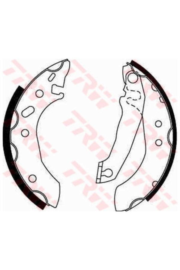 Trw -Gs6253 Arka Kampana Papuçlu Balata Dar Tip 180×30Mm E... - Image 1