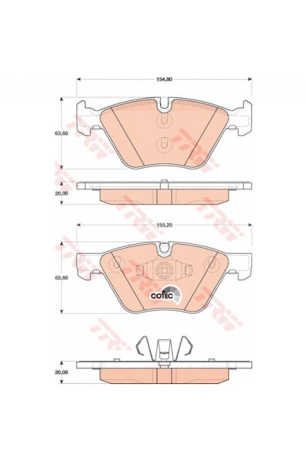 Trw Gdb1810 - Fren Balatası - Image 1