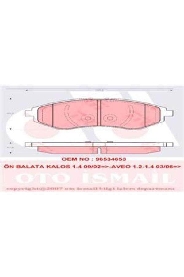 Trw Gdb3330 Fren Balatası Ön Aveo T250 T255 05- Kalos 02- - Image 1