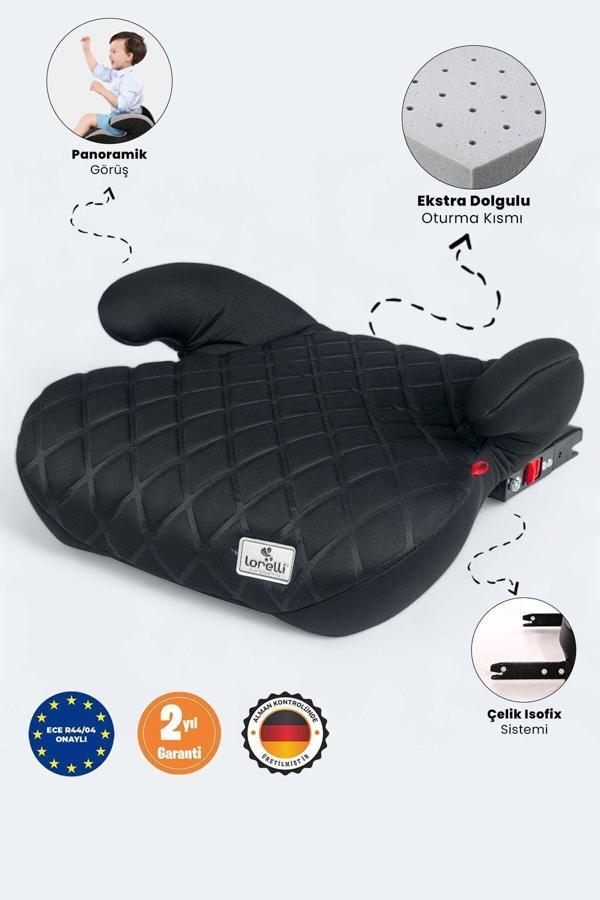 Coolbaby Sirius Isofix 15-36 Kg Isofixli Oto Koltuğu Yükseltici - Black - Image 1