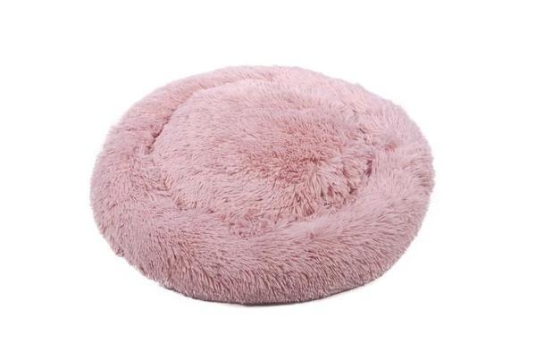 Peggy Pofuduk Kedi ve Köpek Yatağı M Pembe 65x10 Cm - Image 1