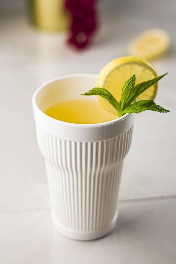 Akrilik Beyaz 6lı Uzun Bardak & Su Meşrubat Bardağı 400 ml ( Cam Değildir ) - Image 1