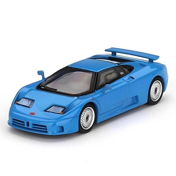 Çocuk Mini Gt 1:64 Bugatti EB110 GT Blue Bugatti - Image 1