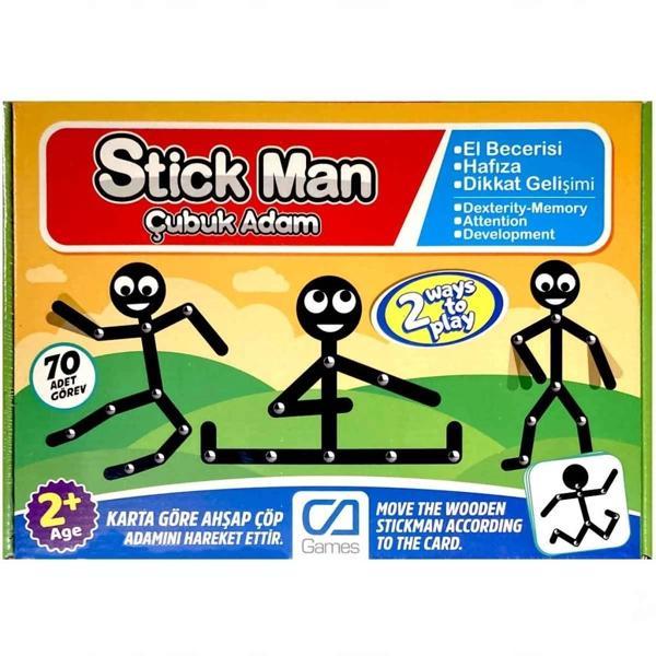 Stick Man Çubuk Adam Kutu Oyunu Çocuk Gelişimine Destek Stratejik Oyun - Image 1