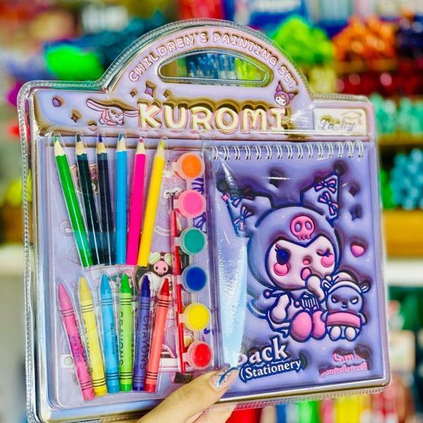 Sanrio Cinnamoroll Mymelody Kuromi Hediyelik Boyama Seti - Image 1