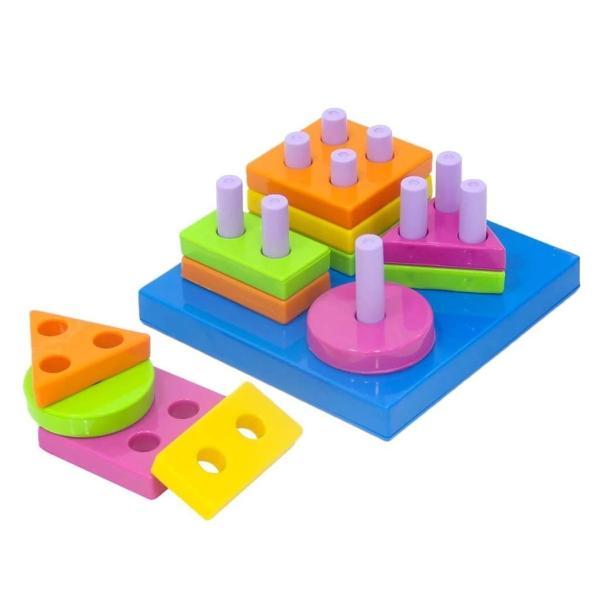 Çocuk Kiki Geometrik Şekiller Bulmaca - Image 1
