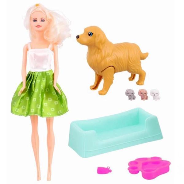 Çocuk Anlily Sevimli Köpeklerim Bebek Seti - Image 1