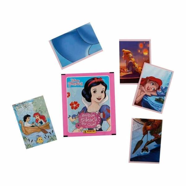 Disney Prenses Çıkartma Kartları Çocuklar İçin Eğlenceli Set - Image 1
