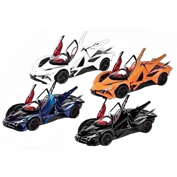 Çocuk Sesli Işıklı Metal Model Araba - Image 1