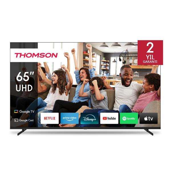 THOMSON 65UG4S14 65" 164 Ekran Uydu Alıcılı 4K Ultra HD Google LED TV - Image 1