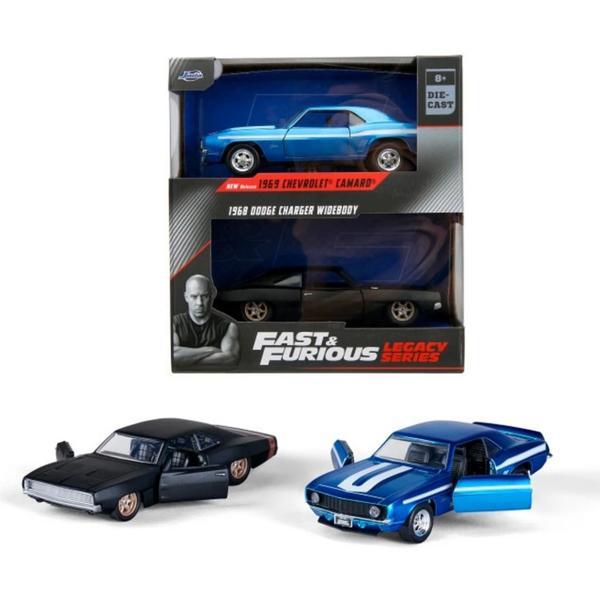 Fast & Furious 1/32 Legacy Series Twin Pack Gerçekçi Model Araba - Image 1