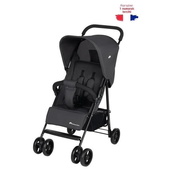 Bebeconfort Foggy Ultra Kompakt Tek Elle Katlanabilen Baston Bebek Arabası Mineral Graphite - Image 1