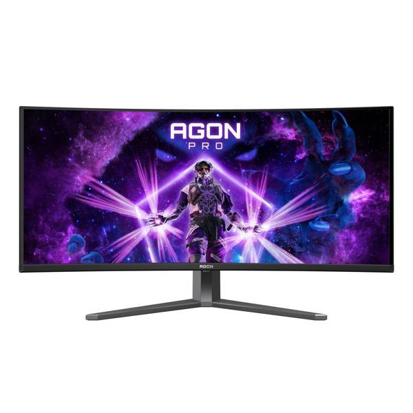 AOC AG346UCD  34'' 175 Hz 0.03 Ms Adaptive Sync HDMI DP WQHD QD-OLED Curved Gaming Monitör  - Image 1
