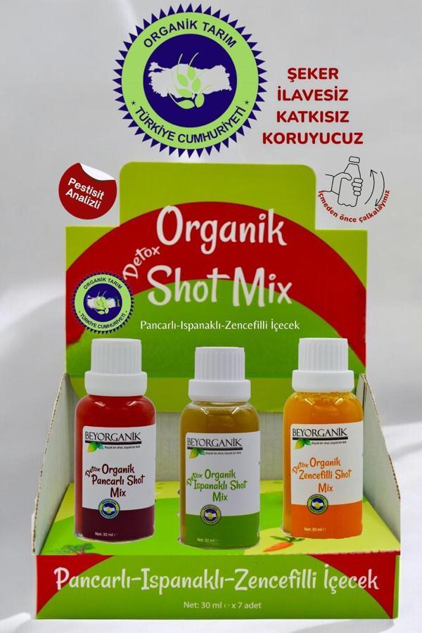 Organik Detox Shot Mix ( Detox Sirkesi) (PESTİSİT ANALİZLİ) - Image 1