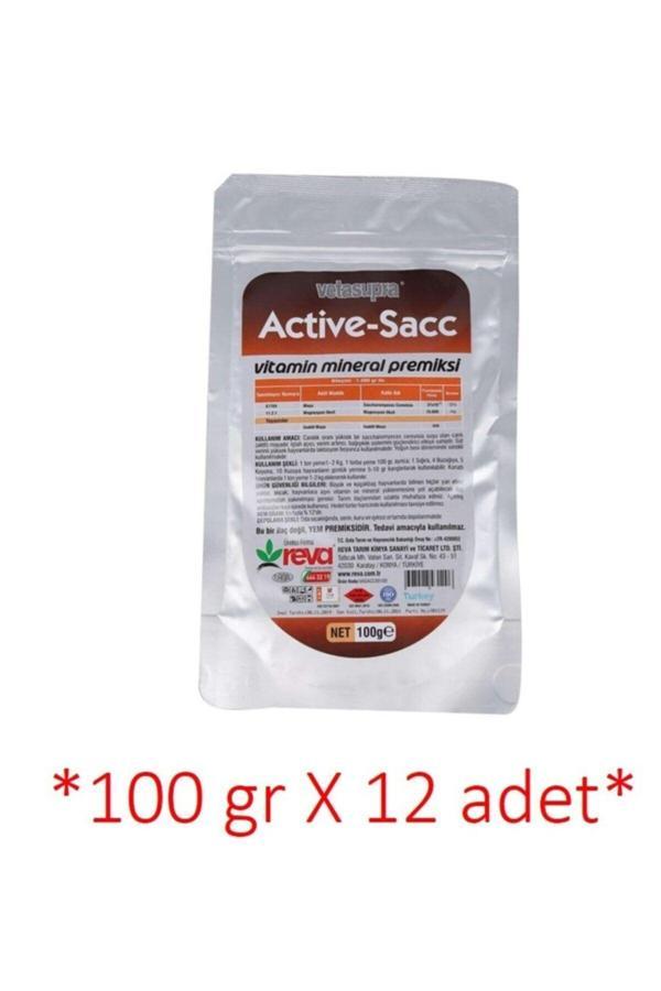 Vetasupra Active Sacc Iştah Açıcı-bağışıklık Düzenleyici Premiks 100 Gr X 12 Adet - Image 1