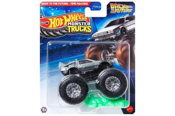 Hot Wheels Monster Trucks Back to The Future - Time Machine (1/64) - Image 1