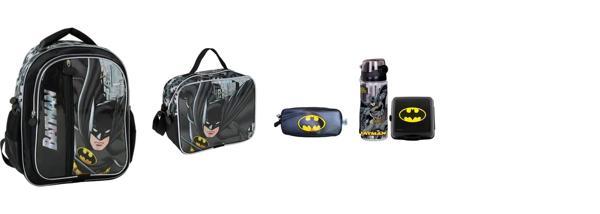 Batman Pelerinli Okul Çantası SETİ (5 PARÇA) - Image 1