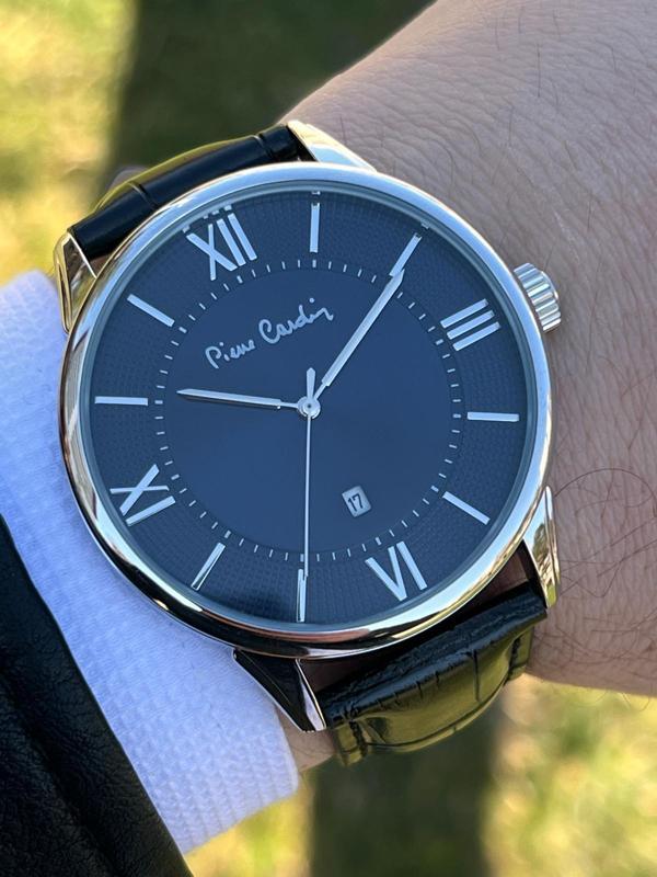 Pierre Cardin Deri Kordon 30 Mt Suya Dayanıklı Erkek Kol Saati EPC800091F103 - Image 1