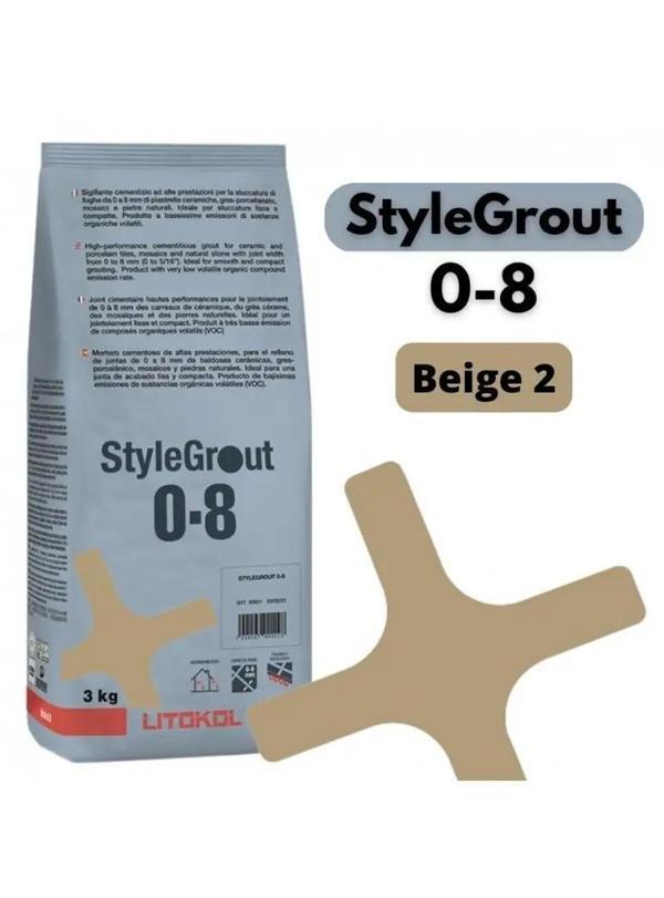 STYLEGROUT 0-8 BEIGE 2 DERZ DOLGU 3 KG - Image 1