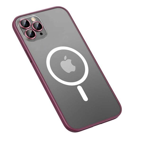 Apple iPhone 13 Pro Kılıf Zore Mokka Wireless Kapak - Image 1