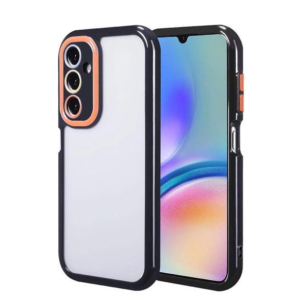 Galaxy A05S Kılıf Kamera Korumalı Renkli Kenar ve Çerçeve Tasarımlı Zore Vitamin Kapak - Image 1