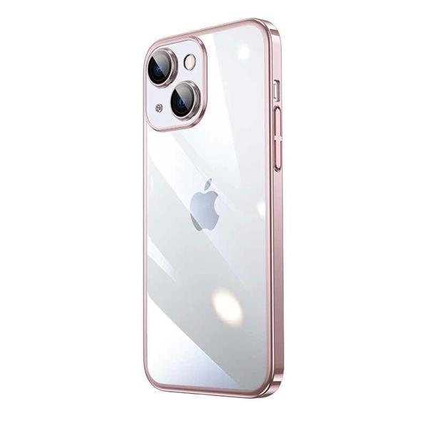 Apple iPhone 14 Kılıf Sert PC Renkli Çerçeveli Zore Riksos Kapak - Image 1