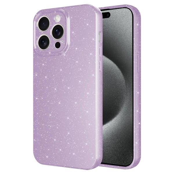 Apple iPhone 15 Pro Max Kılıf Kamera Korumalı Simli Lüks Zore Koton Kapak - Image 1