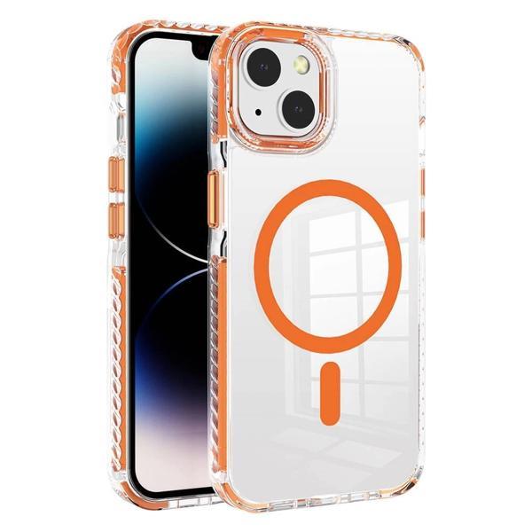 Apple iPhone 13 Kılıf M-safe Şarj Özellikli Airbagli Takılabilir Askı Aparatlı Zore Nana Kapak - Image 1