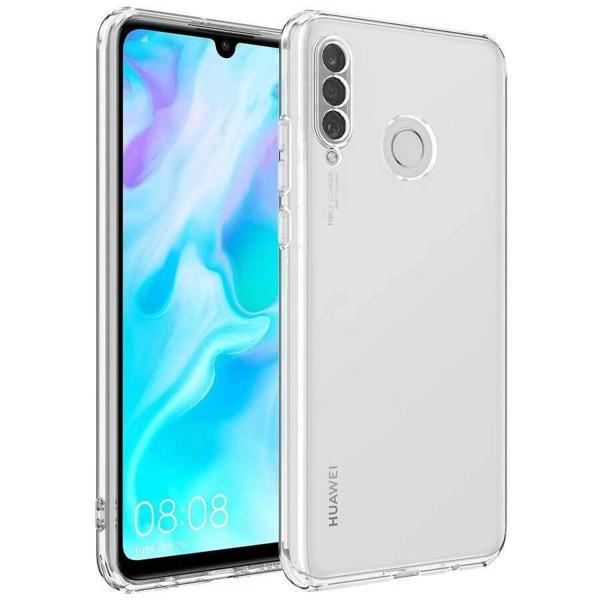 Huawei P30 Lite Kılıf Zore Kamera Korumalı Süper Silikon Kapak - Image 1