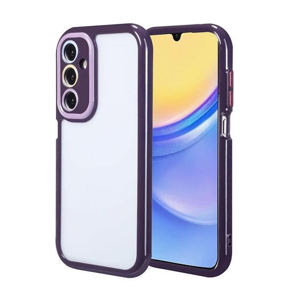 Galaxy A15 Kılıf Kamera Korumalı Renkli Kenar ve Çerçeve Tasarımlı Zore Vitamin Kapak - Image 1