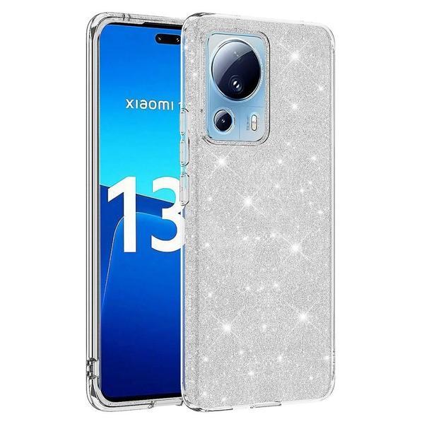 Xiaomi Mi 13 Lite Kılıf Zore Shining Silikon - Image 1