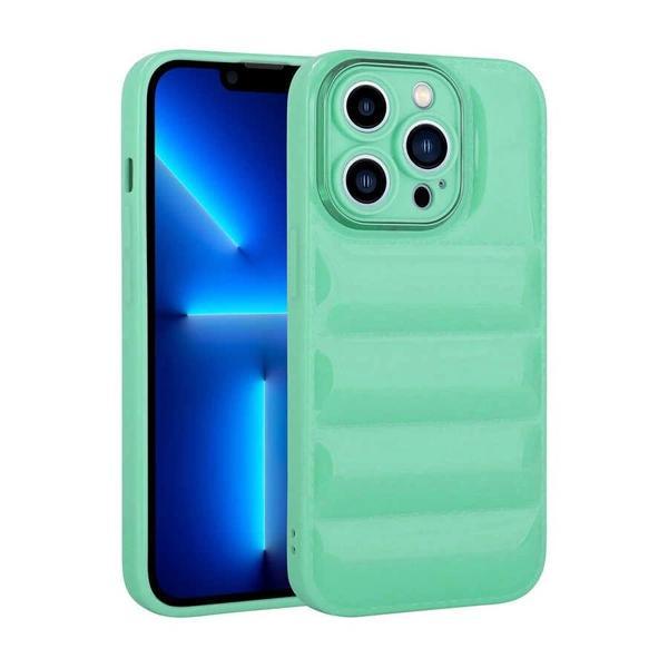Apple iPhone 13 Pro Max Kılıf Kamera Korumalı Parlak Airbag'li Zore Galya Kapak - Image 1
