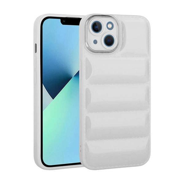 Apple iPhone 14 Kılıf Kamera Korumalı Parlak Airbag'li Zore Galya Kapak - Image 1