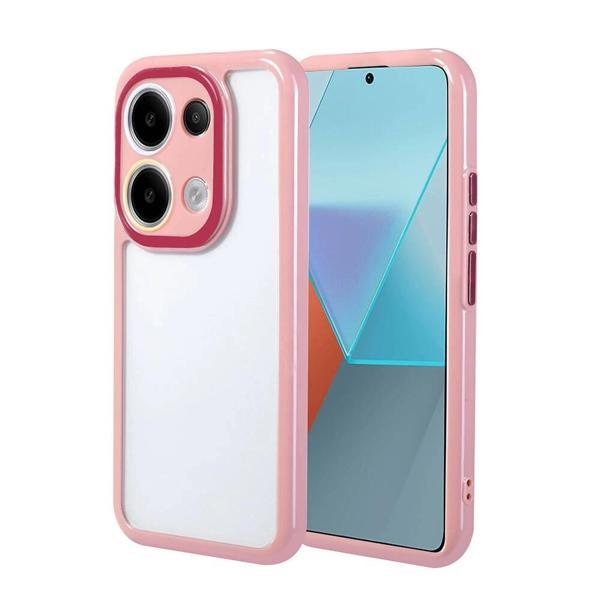Xiaomi Redmi Note 13 Pro 4G Kılıf Kamera Korumalı Renkli Kenar ve Çerçeve Tasarımlı Zore Vitamin Kap - Image 1
