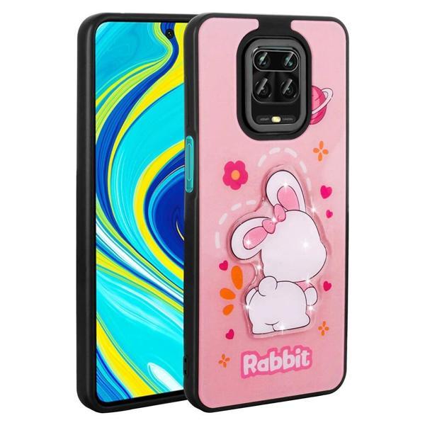 Xiaomi Redmi Note 9 Pro Kılıf Parlayan Kabartmalı İkonik Figürlü Zore Amas Silikon Kapak - Image 1