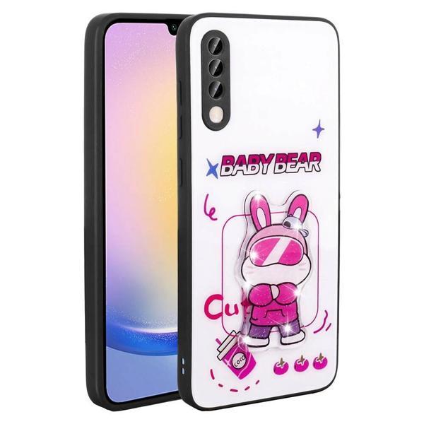 Galaxy A70 Kılıf Parlayan Kabartmalı İkonik Figürlü Zore Amas Silikon Kapak - Image 1