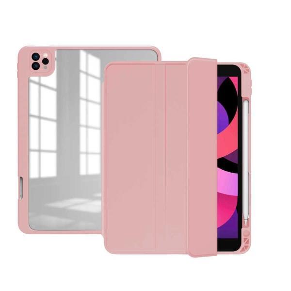 Apple iPad Pro 11 2022 M2 Kılıf Zore Nort Arkası Şeffaf Standlı Kılıf - Image 1
