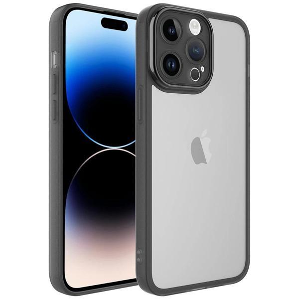 Apple iPhone 14 Pro Kılıf Kamera Korumalı Transparan Zore Post Kapak - Image 1